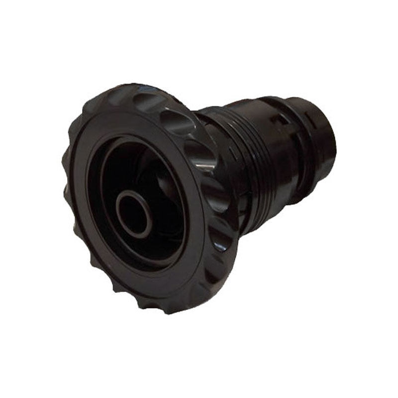 3.5" Black Poly Threaded Fixed Directional Jet