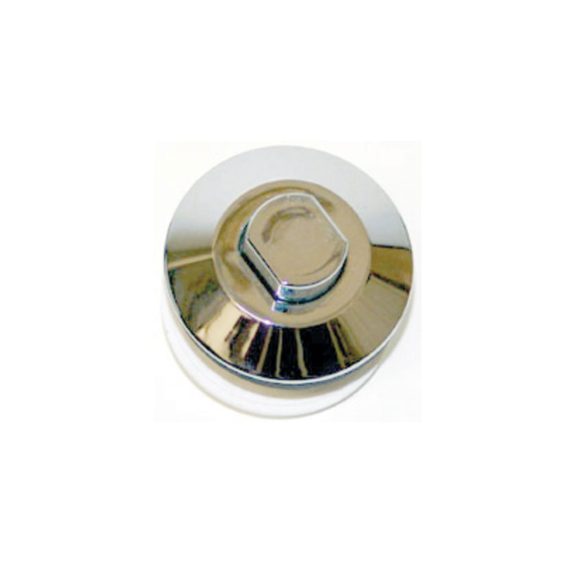 Air Button - Pres Air Trol Oval, Chrome (#5138) 