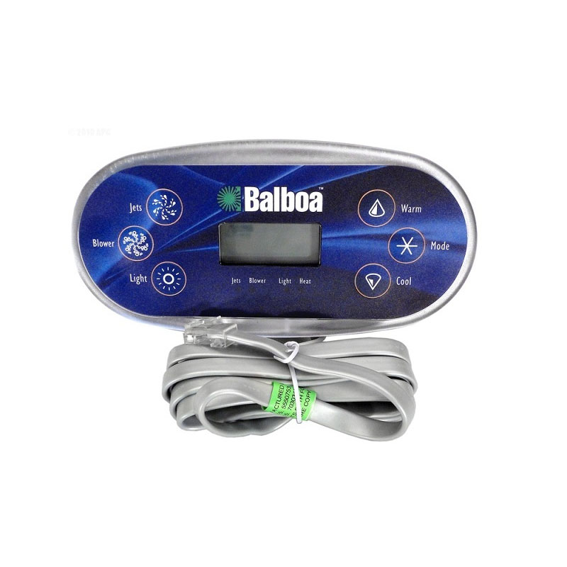 Balboa Topside VL600S 6-button Digital - w/o overlay -54546
